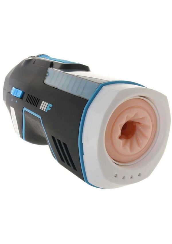 ZOLO Blowbot Full Shaft Male Blowjob Masturbator - Blue/Black - Image 4