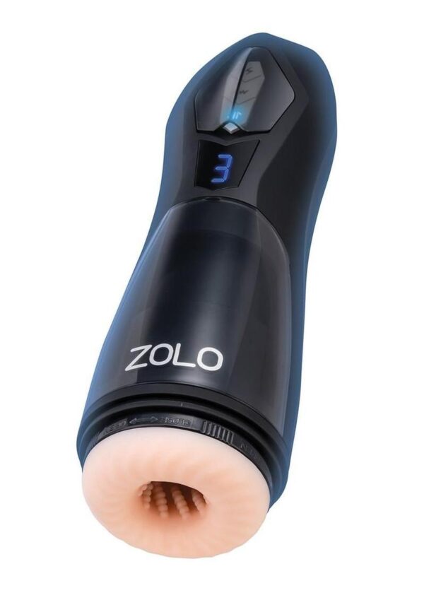 Zolo Lift Off Rechargeable Stroker - Black - Image 2
