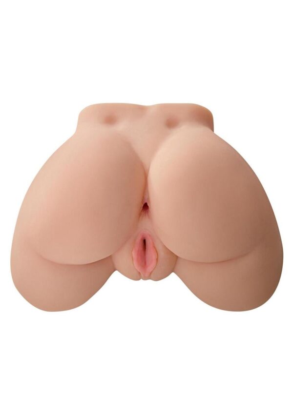 Pipedream Extreme Toyz Vibrating Ass Masturbator with Bullet and Wired Remote Control - Pussy and Butt - Vanilla - Image 2