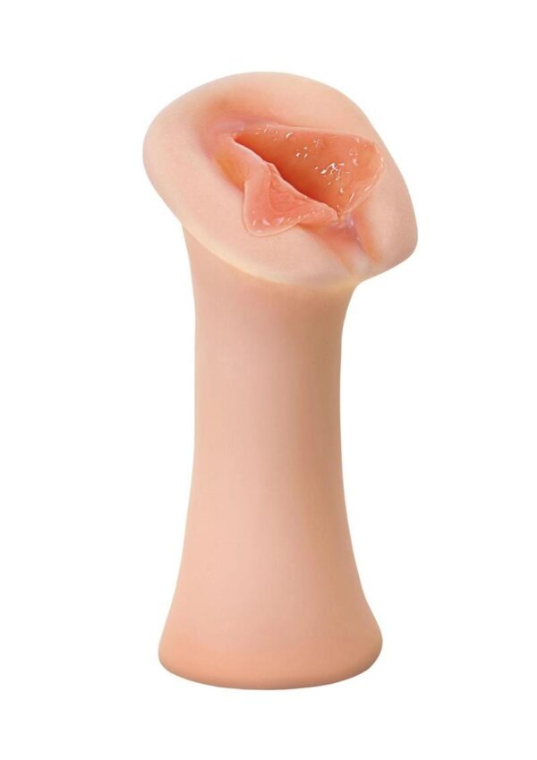 PDX Extreme Wet Pussies Luscious Lips Self Lubricating Stroker - Vanilla - Image 4