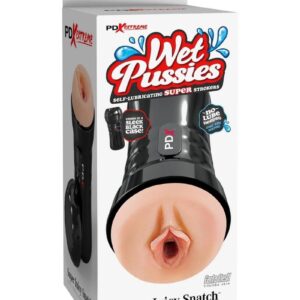 PDX Extreme Wet Pussies Super Juicy Snatch Self Lubricating Stroker - Vanilla