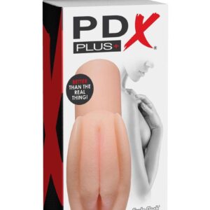 PDX Plus Perfect Pleasure Stroker - Pussy- Vanilla