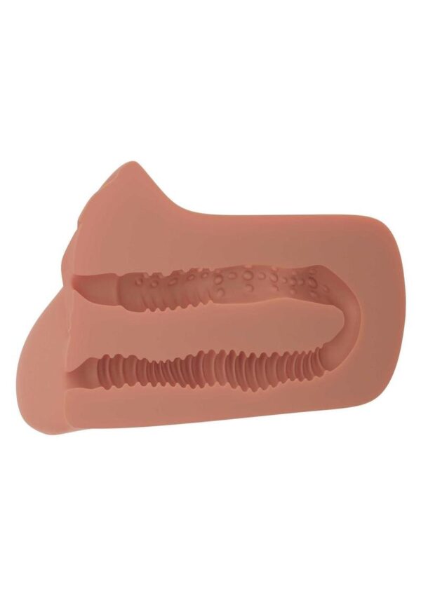PDX Plus Pick Your Pleasure Stroker - Caramel - Image 3