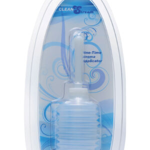 CleanStream Disposable One-Time Enema Applicator - White