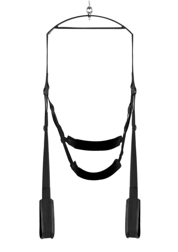Trinity Vibes 360 Spinning Sex Swing Packaged - Black - Image 3