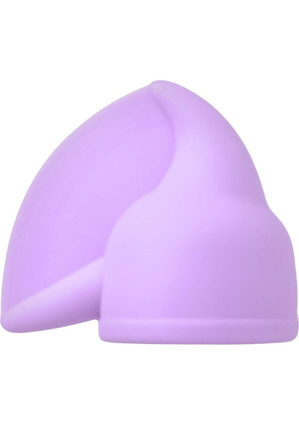 Wand Essentials Fluttertip Silicone Wand Attachment - Purple - Image 2