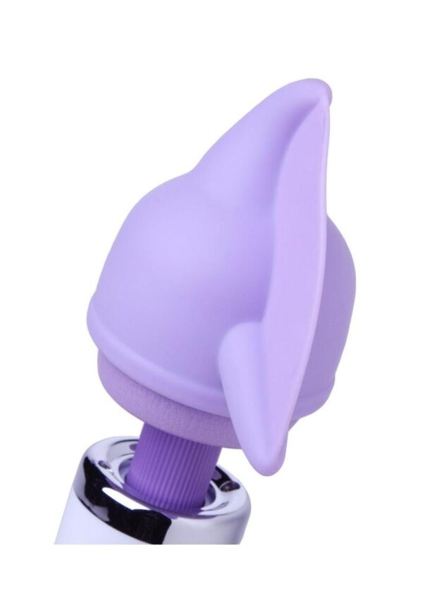 Wand Essentials Fluttertip Silicone Wand Attachment - Purple - Image 3