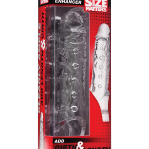 Size Matters Clearly Ample Penis Enhancer Sheath