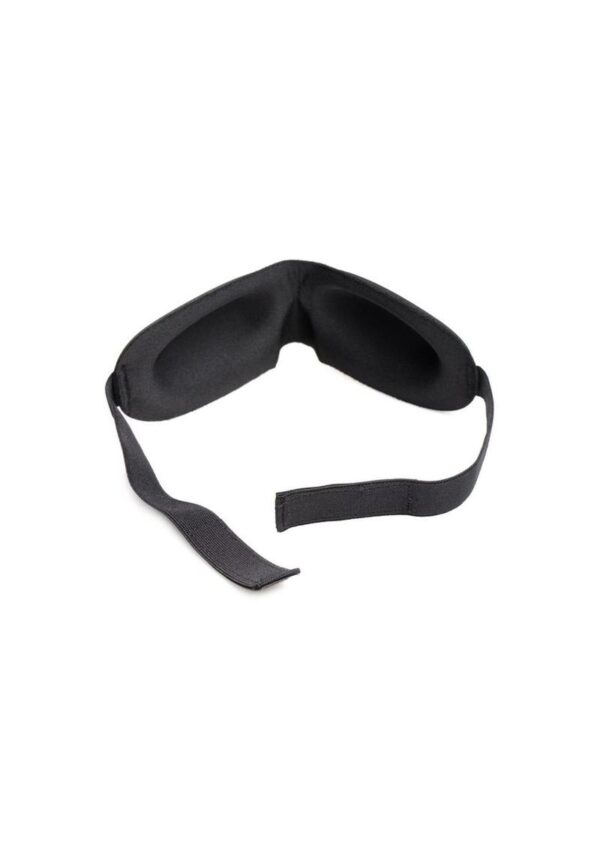 Frisky Deluxe Ergo Black-Out Blindfold - Black - Image 3