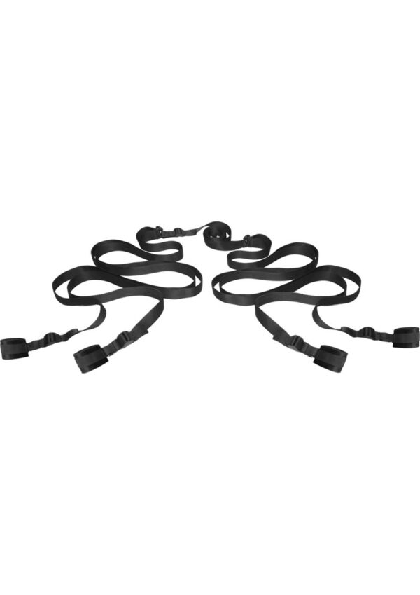 Frisky Hold Me Bedroom Restraint System - Black - Image 2