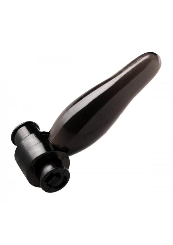 Trinity Vibes Vibrating Bum Tickler Mini Anal Plug - Black - Image 2
