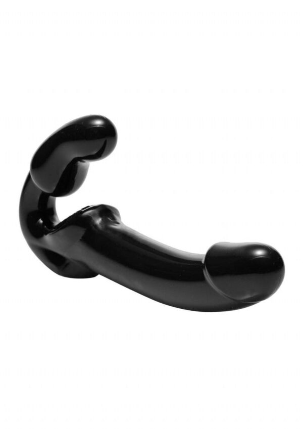 Strap U Revolver G-Spot Strapless Strap On - Black - Image 4