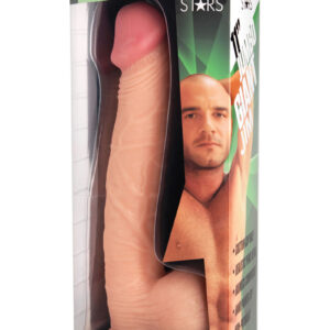 Raging Cockstars Jumbo Giant Jim 11in Dildo - Vanilla