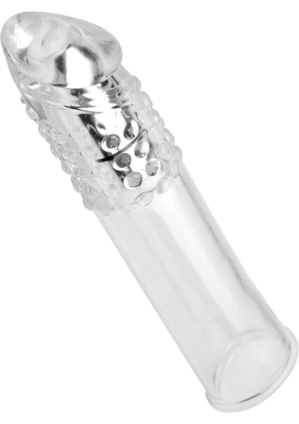 Size Matters Clear Sensations Vibrating Penis Enhancer - Image 2