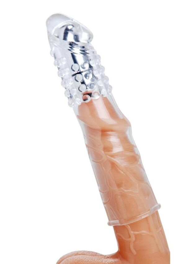 Size Matters Clear Sensations Vibrating Penis Enhancer - Image 4