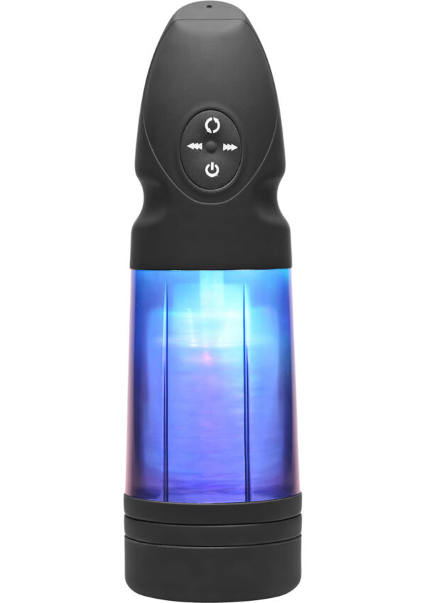 LoveBotz Strobe Multifunction Rechargeable Stroker - Black - Image 2