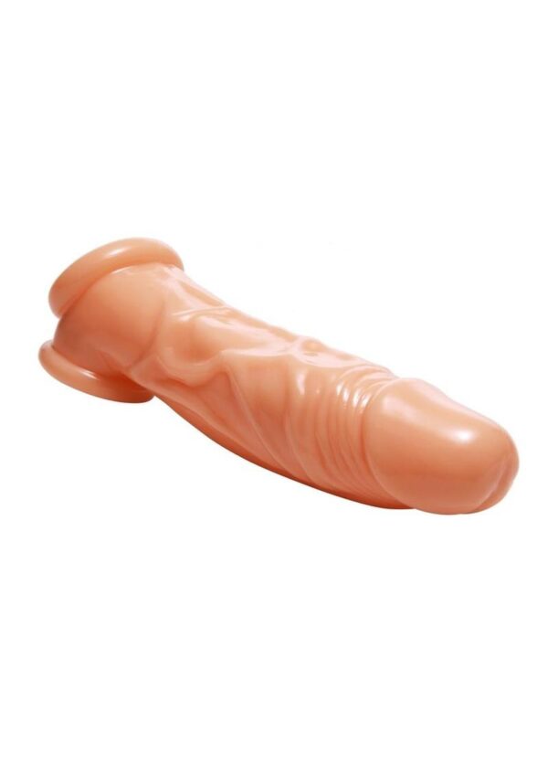 Size Matters Realistic Penis Enhancer - Vanilla - Image 4