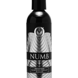 Master Series Numb Desensitizing Water Based Lubricant with Lidocaine 8oz