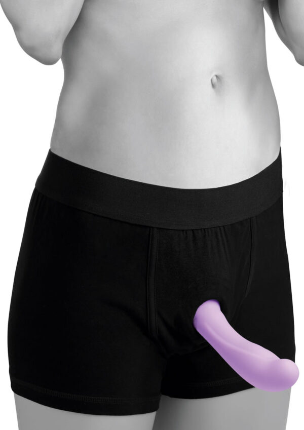 Strap U Mod Active Style Harness + Built In O Ring M/L - Black - Image 2