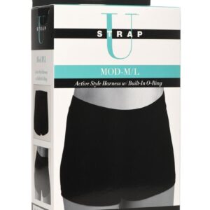 Strap U Mod Active Style Harness + Built In O Ring M/L - Black