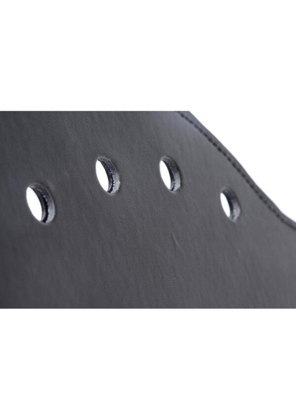 Strict Deluxe Rounded Paddle with Holes - Black - Image 2