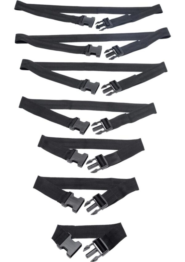 Master Series Subdued Full Body Trap Set - Black - Image 2