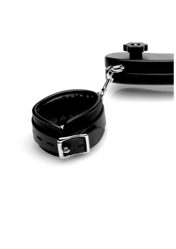 Master Series Extreme Humbler with Ankle Restraints - Black - Image 4
