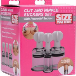 Size Matters Clit and Nipple Suckers Set