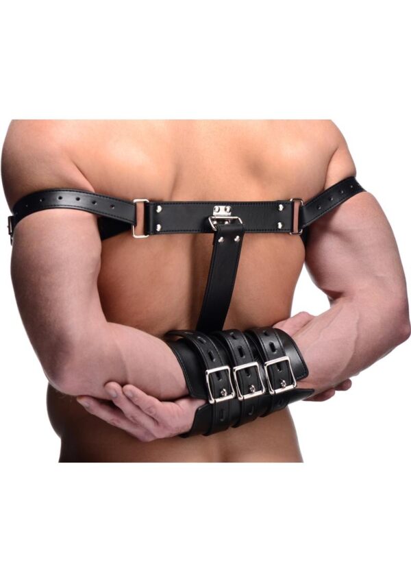 Strict Arm Binder - Black - Image 2