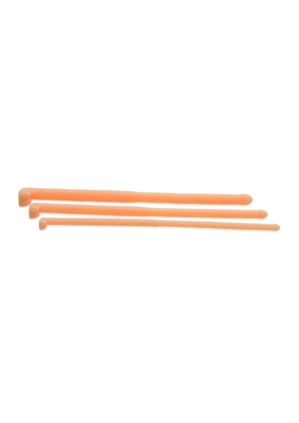 Master Series Dockers Silicone Urethral Sound Training Set - Vanilla - Image 3