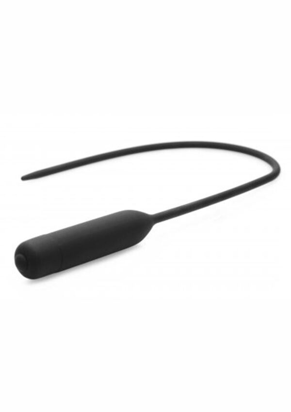 Master Series Cadence Extreme Vibrating Silicone Sound - Black - Image 2
