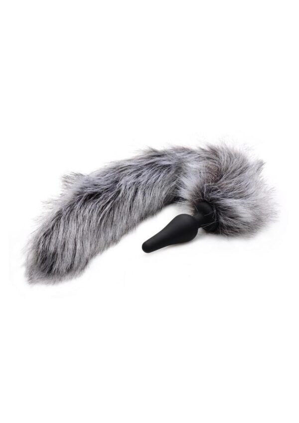 Tailz Wolf Tail and Ears Set - Gray - Image 4