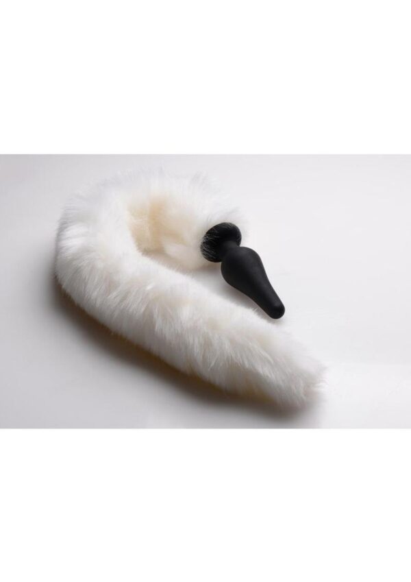 Tailz Fox Tail and Ears Set - White - Image 4