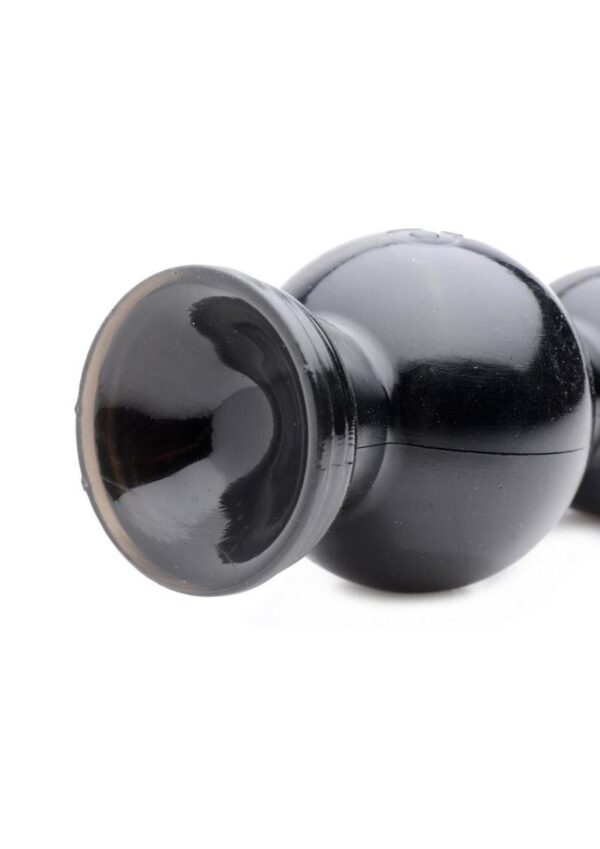 Hosed Graduated Beaded Hose - 19in Long - Black - Image 3