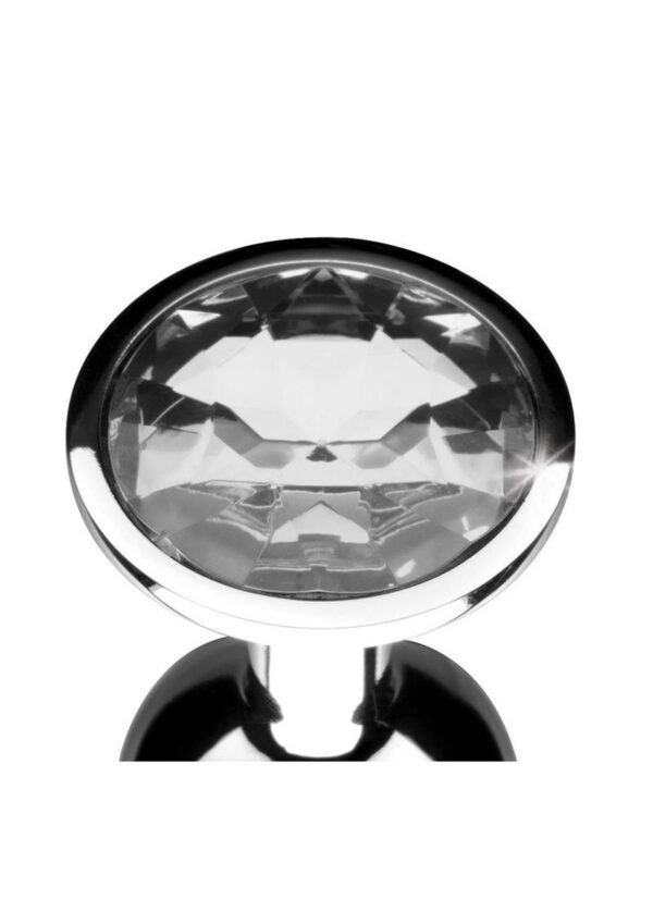 Booty Sparks Clear Gem Small Anal Plug - Clear - Image 3