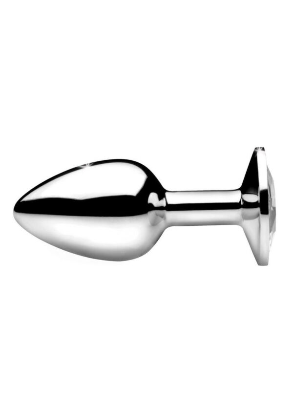 Booty Sparks Clear Gem Small Anal Plug - Clear - Image 4