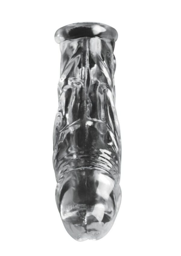 Size Matters Realistic Clear Penis Enhancer - Clear - Image 3