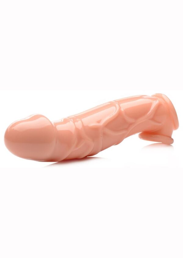 Size Matters Penis Extender Sleeve 2in - Vanilla - Image 2