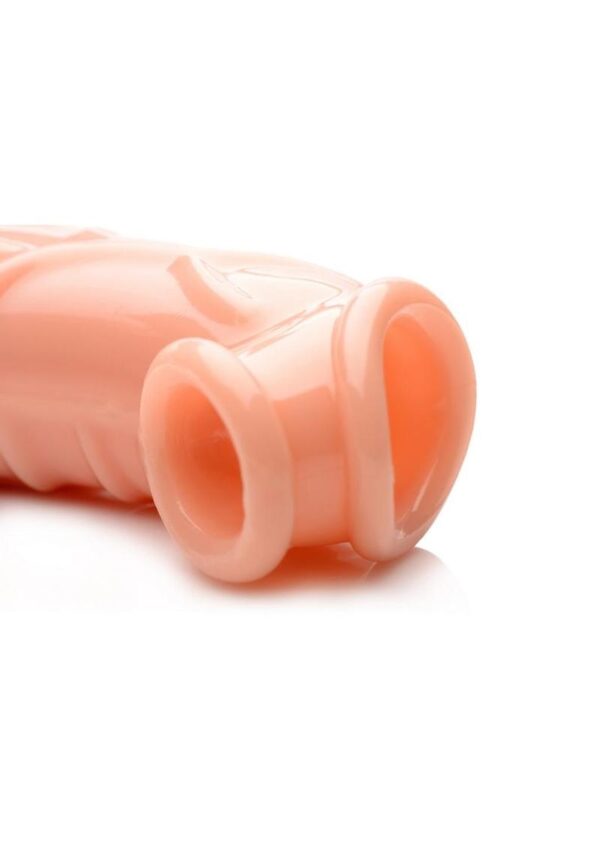 Size Matters Penis Extender Sleeve 2in - Vanilla - Image 3
