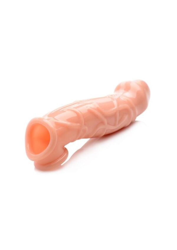 Size Matters Penis Extender Sleeve 2in - Vanilla - Image 4