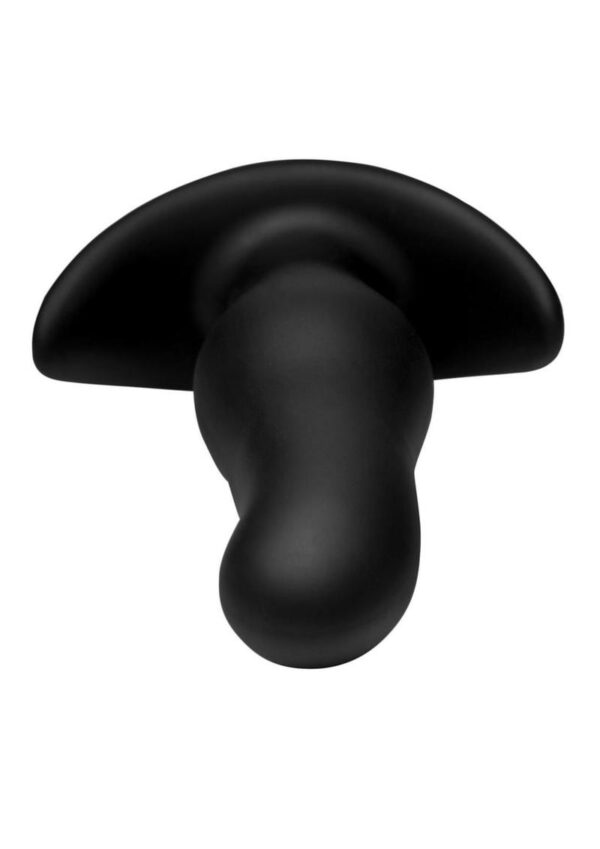 Thump-It Rechargeable Silicone Thumping Prostate Plug with Remote Control - Black - Image 4
