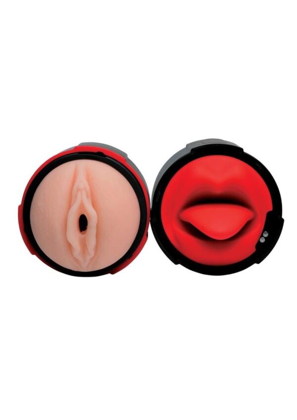 LoveBotz Flicking Tongue Masturbator - Red - Image 4
