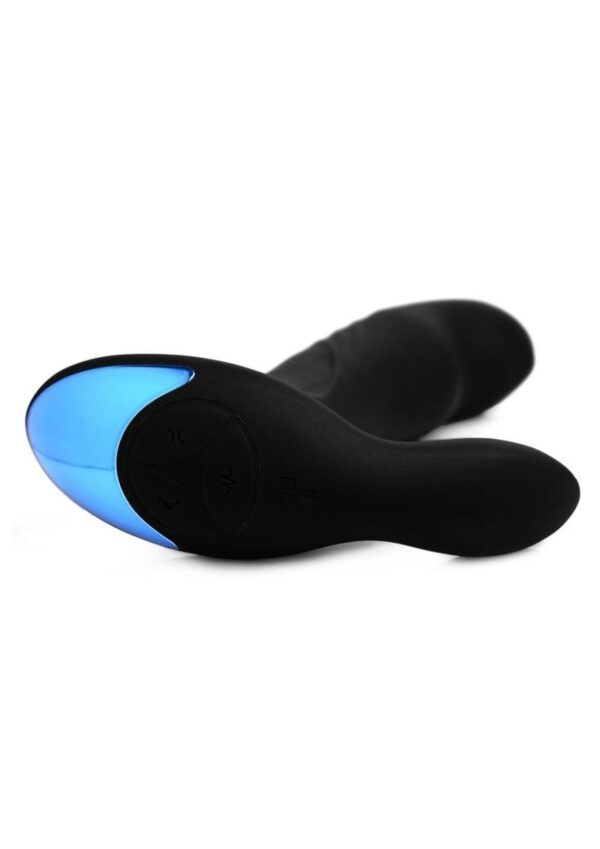 Alpha-Pro P-Trigasm 3-in-1 Silicone Prostate Stimulator - Black - Image 3