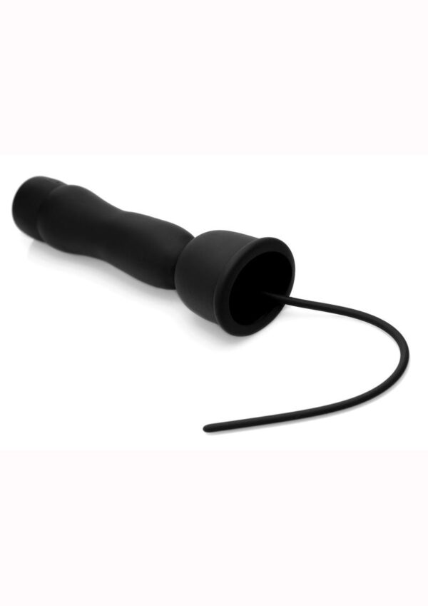 Trinity Men Penis Head Teaser with Uretheral Insert - Black - - Image 2