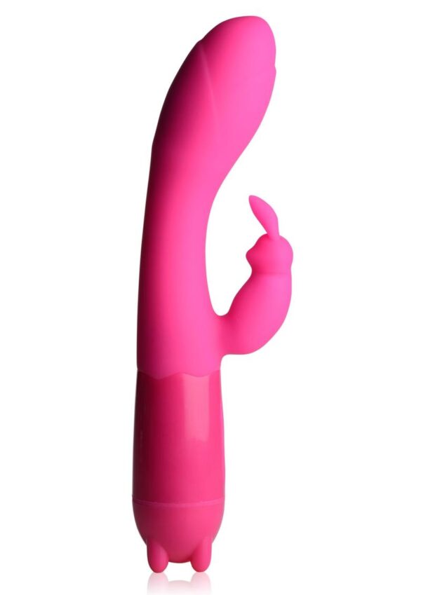 Frisky Rebel Rabbit 21X Rabbit Vibrator - Pink - Image 2