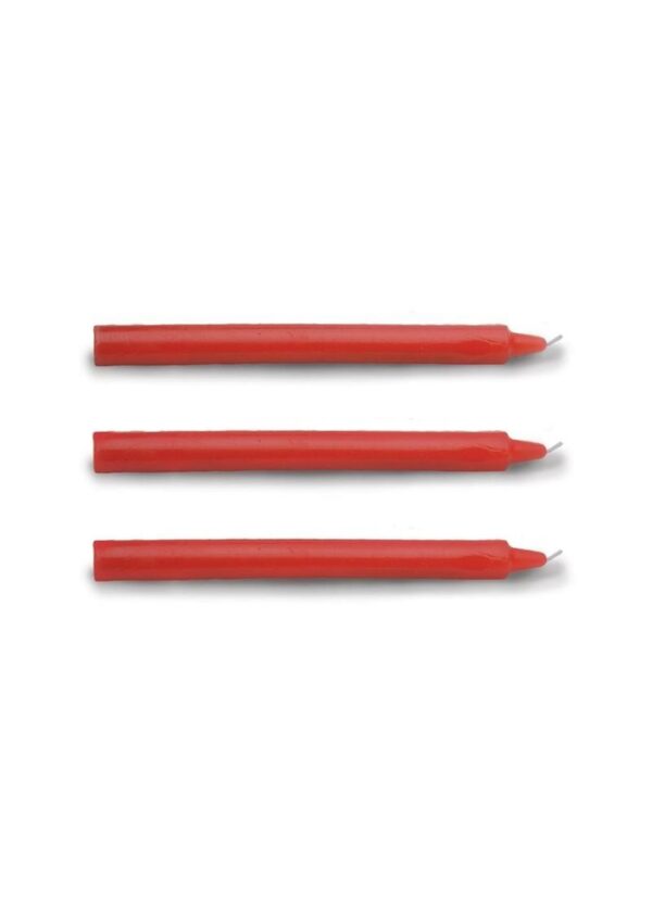 Master Series Fire Sticks Fetish Drip Candles (set of 3) - Red - Image 3