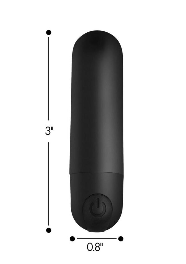 Bang! Vibrating Bullet with Remote Control - Black - Image 4
