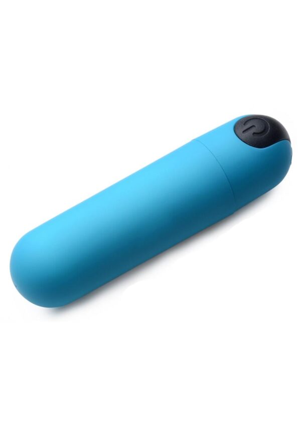 Bang! Vibrating Bullet with Remote Control - Blue - Image 2