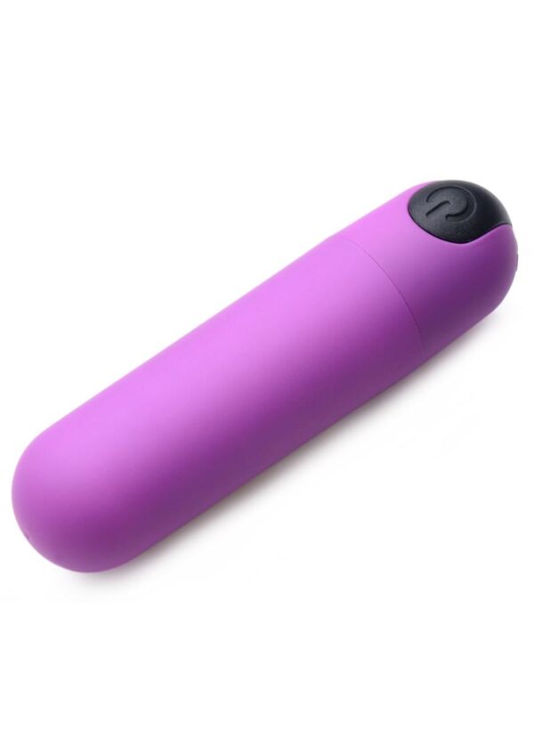 Bang! Vibrating Bullet with Remote Control - Purple - Image 2