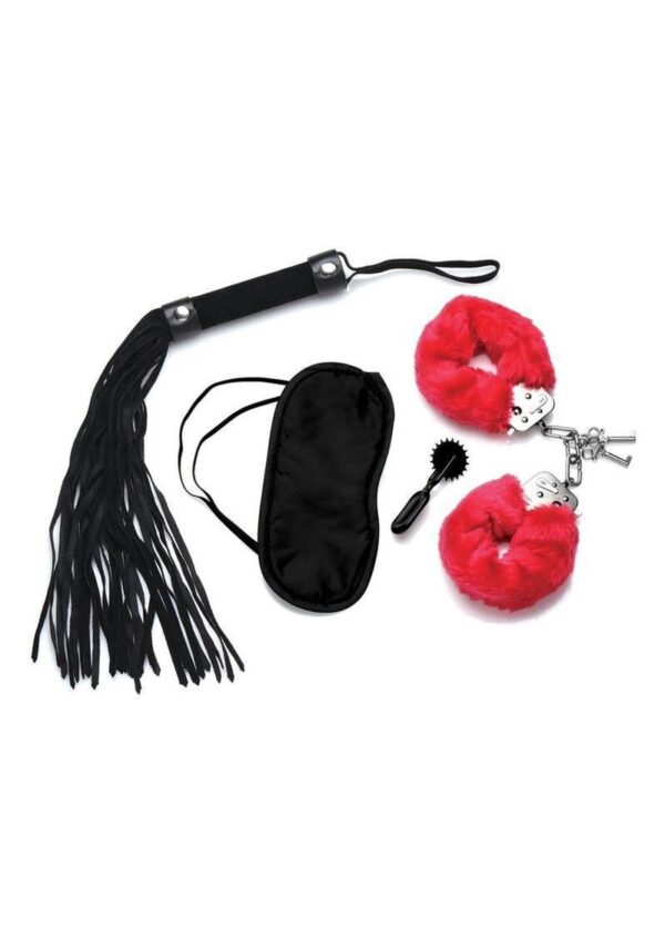 Frisky Passion Fetish Kit 4pc - Red/Black - Image 2